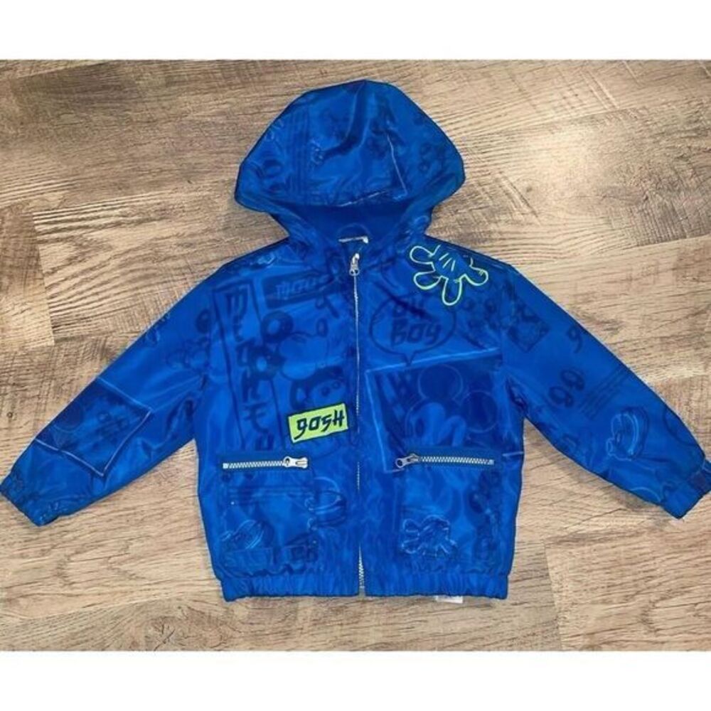 Disney mikey‎ fleece lined jacket 3T